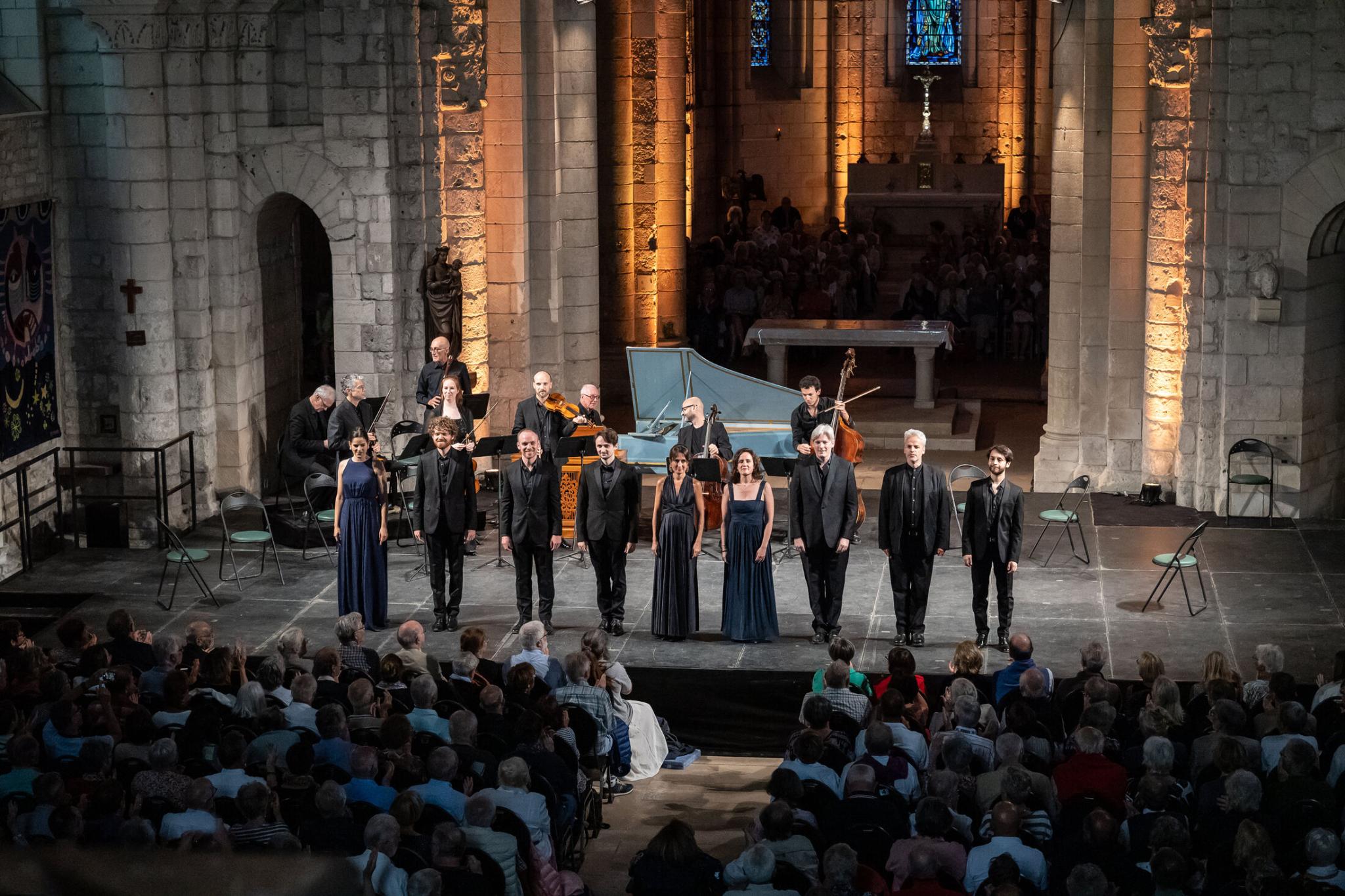 Ensemble en concert à l’Abbaye aux Dames, Festival de Saintes